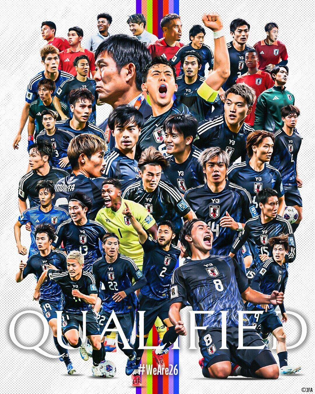  斷層領(lǐng)先！日本7輪6勝1平提前晉級世界杯，全球除東道主外首隊！