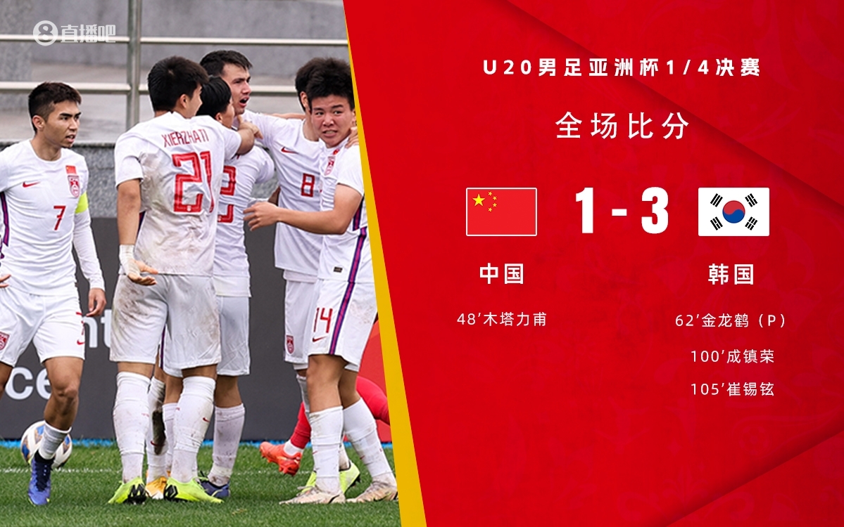  復(fù)仇！U22國(guó)足絕殺復(fù)仇韓國(guó)，2年前U20亞洲杯加時(shí)憾負(fù)無(wú)緣世青賽
