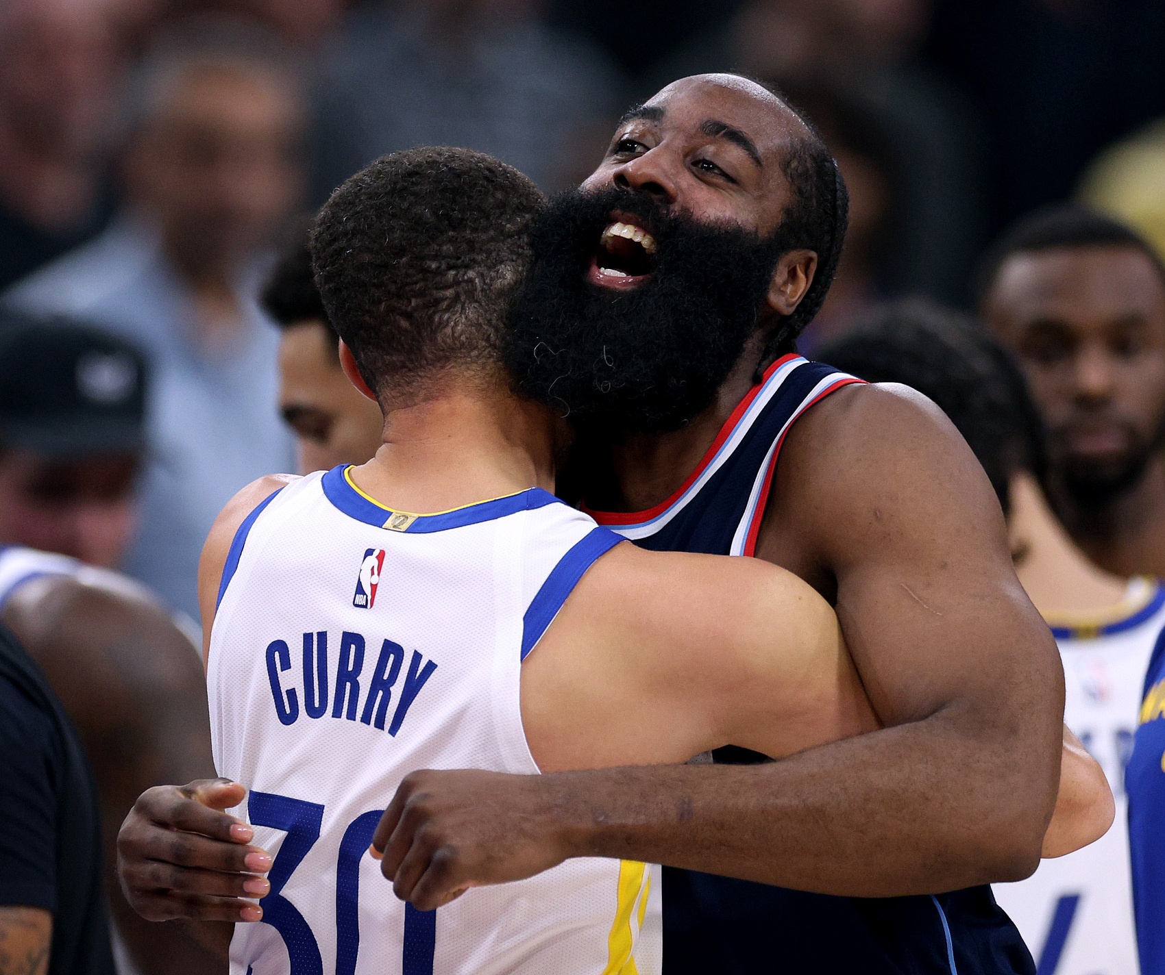  諸神黃昏！庫里哈登先后50+ NBA歷史首次兩名35歲以上球員轟50+！